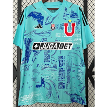 24-25 Universidad De Chile Sky Blue GoalKeeper Soccer Jersey