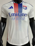 24-25 Lyon Home Player Version Soccer Jersey