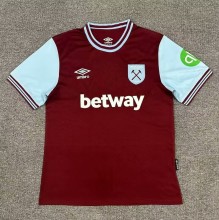 24-25 West Ham Home Fans Soccer Jersey