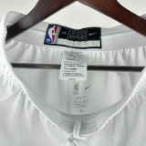 TIMBERWOLVES White Home Top Quality NBA Pants