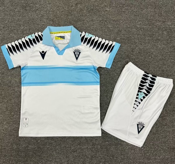 24-25 Cadiz Away Kids Soccer Jersey