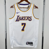 22-23 Lakers ANTHONY #7 White Top Quality Hot Pressing NBA Jersey