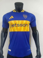 24-25 Boca Juniors Home Player Version Soccer Jersey