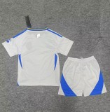 24-25 Leeds United Home Kids Soccer Jersey