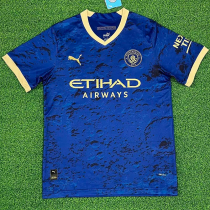 2024 Man City Special Edition Blue Fans Soccer Jersey