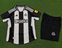 24-25 Newcastle Home Player Version Kids Soccer Jersey