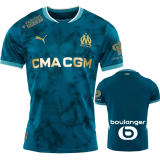 24-25 Marseille Away Fans Soccer Jersey