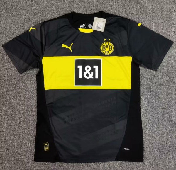 24-25 Dortmund Away Fans Soccer Jersey