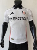 24-25 Fulham Home Player Version Soccer Jersey