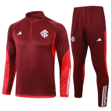 24-25 Internacional High Quality Half Pull Tracksuit