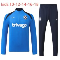 24-25 CHE High Quality Kids Half Pull Tracksuit