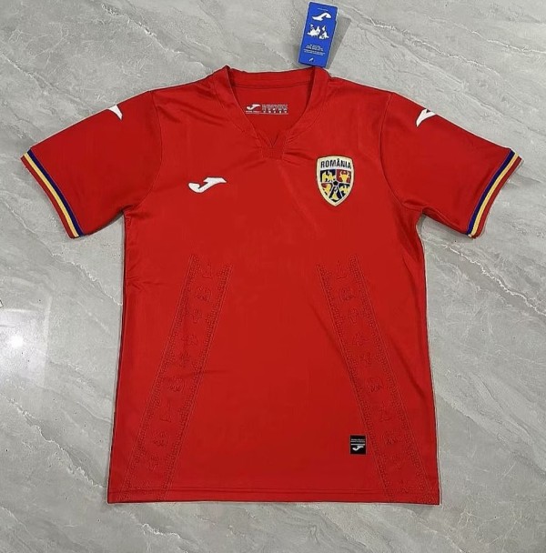 2024 Romania Away Fans Soccer Jersey