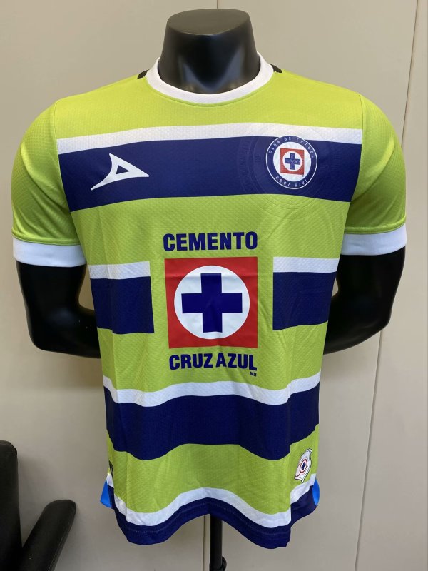 24-25 Cruz Azul Goalkeeper Player Version Fans Soccer Jersey