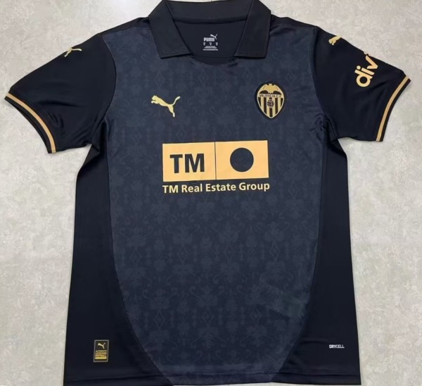 24-25 Valencia Away Fans Soccer Jersey