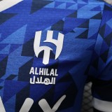 24-25 Al-Hilal Saudi Home Player Version Soccer Jersey