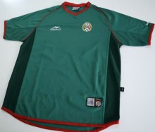 2002 Mexico Home Retro Soccer Jersey