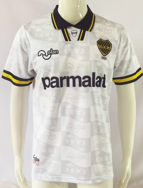 1995-1996 Boca Juniors Away Retro Soccer Jersey