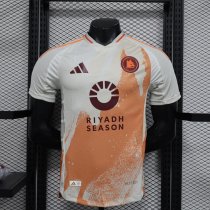 24-25 Roma Away Player Version Soccer Jersey