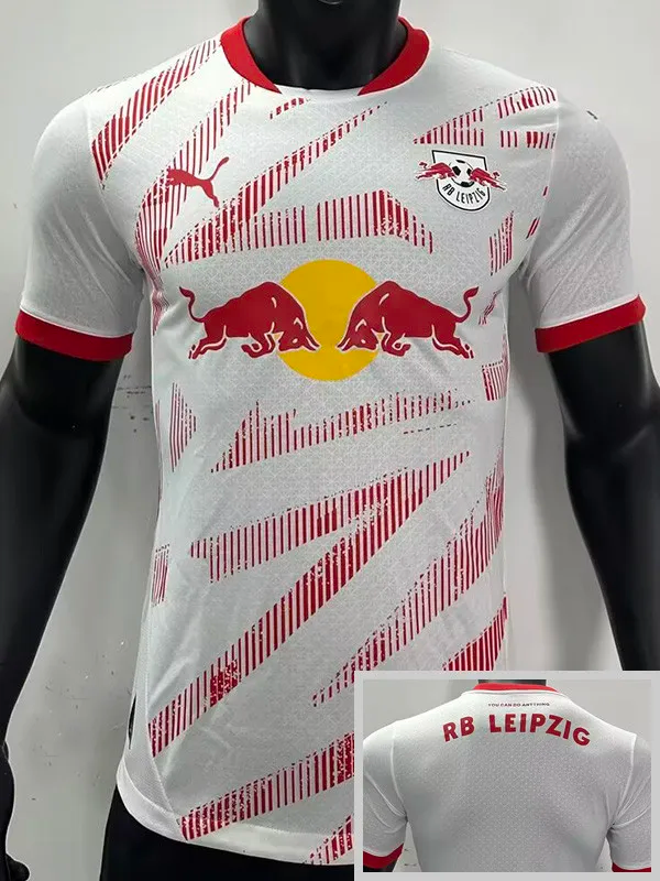 24-25 RB Leipzig Home Player Version Soccer Jersey