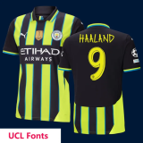 24-25 Man City Away Kids Soccer Jersey