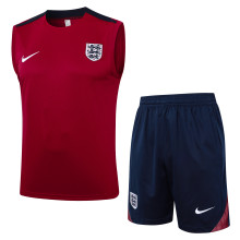 24-25 England High Quality Tank Top And Shorts Suit