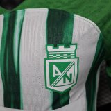 24-25 Atletico Nacional Home Player Version Soccer Jersey