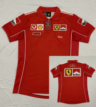 2024 F1 Ferrari New Pattern Short Sleeve Racing Suit