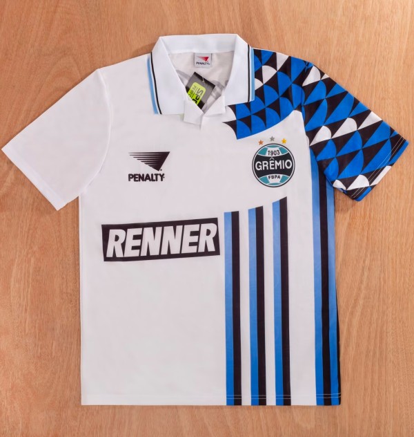 1994-1995 Gremio Away Retro Soccer Jersey