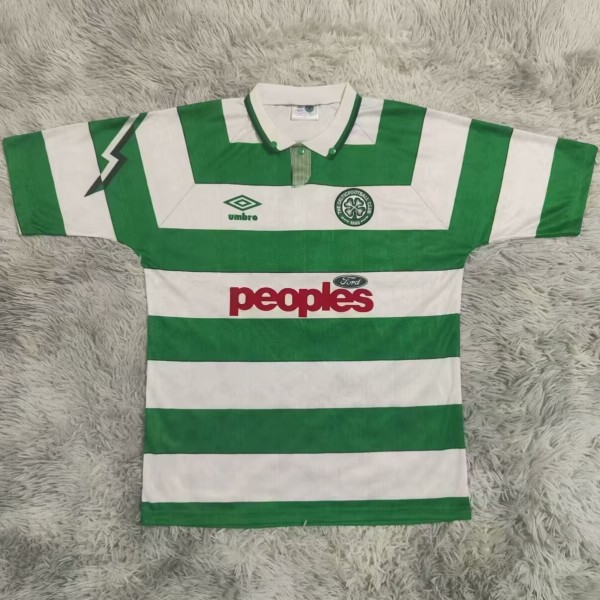 1991-1992 Celtic Home Retro Soccer Jersey