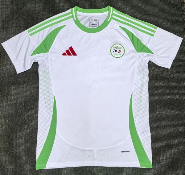 24-25 Algeria Home Fans Soccer Jersey