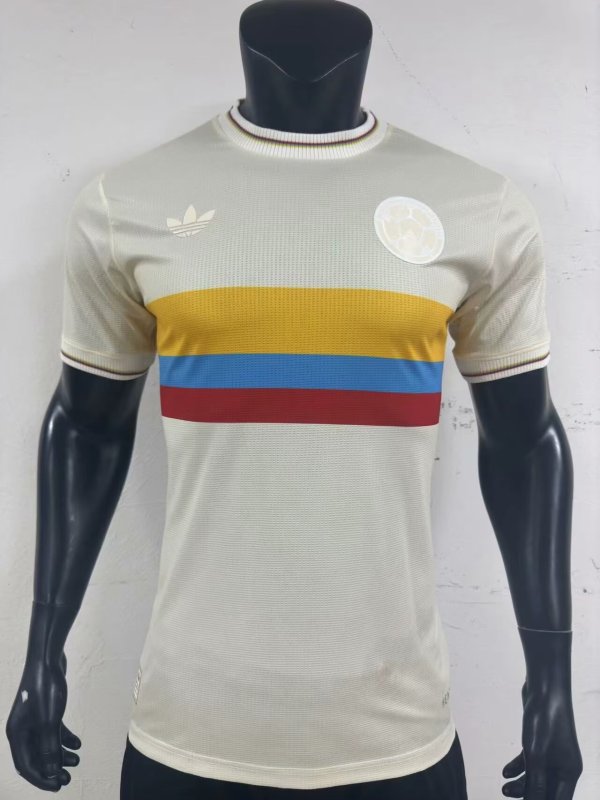 2024 Colombia 100th Anniversary Commemorative Edition Player Version Soccer Jersey