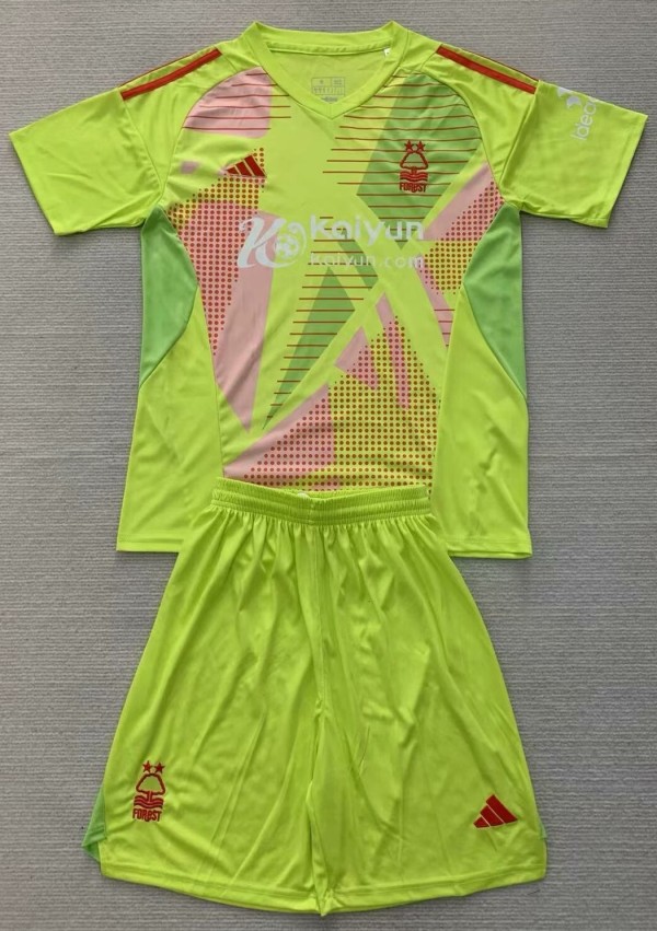 24-25 Nottingham Fluorescent Yellow GoalKeeper Adult Suit