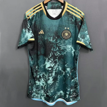 2023 Germany Black Green Fans Soccer Jersey