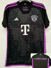 23-24 Bayern Away 1:1 Fans Soccer Jersey