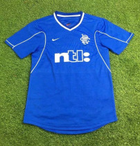 1999-2001 Rangers Home Retro soccer Jersey