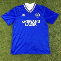 1990-1992 Rangers Home Retro soccer Jersey