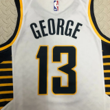 22-23 Indiana Pacers GEORGE #13 White Top Quality Hot Pressing NBA Jersey