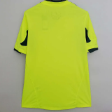 2010-2011 Palmeiras Fluorescent Green Retro Soccer Jersey