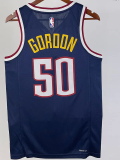 22-23 Nuggets GORDON #50 Royal Blue Top Quality Hot Pressing NBA Jersey