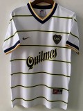 1999 Boca Juniors Away White Retro Soccer Jersey