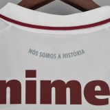 2011-2012 Fluminense 100th Anniversary White Retro Soccer Jersey