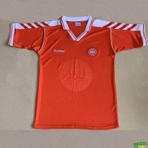 1998 Denmark Home Retro Soccer Jersey