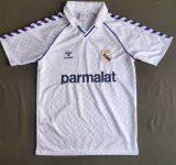 1986 RMA Home Retro Soccer Jersey