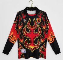 1998 Japan goalkeeper Long Sleeve Retro Soccer Jersey