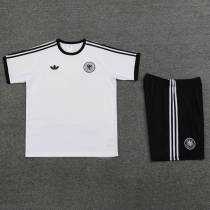 24-25 Germany Classic White Training Short Suit