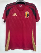 2024 Belgium European Cup Home Fans Version Soccer Jersey