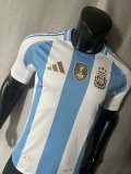 2024 Argentina Home Player Version Soccer Jersey