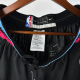 23-24 HEAT Black South Coast Top Quality NBA Pants