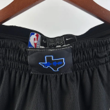 23-24 Dallas Mavericks Black City Edition Top Quality NBA Pants