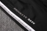 21-22 NBA Nets Black Hoodie Jacket Tracksuit #H0084